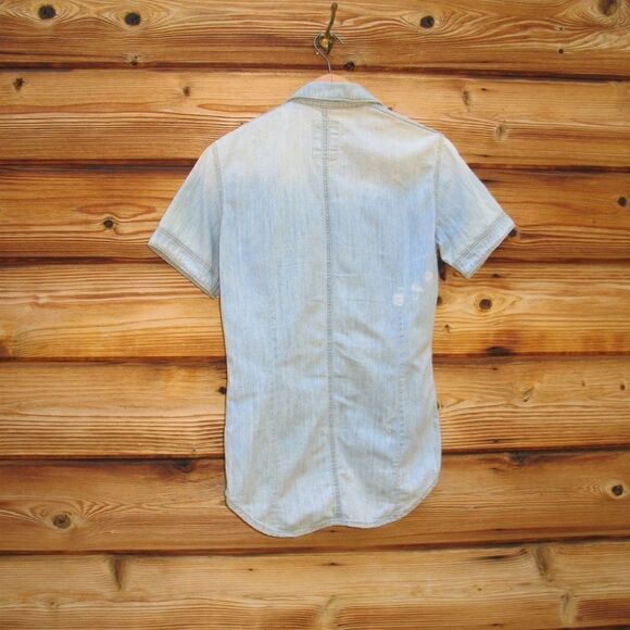 G-Star Cromart Destroyed Dress Shirt - Picture 6 of 10